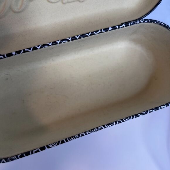 Brighton Sunglasses KISS Black Arms Jeweled Handmade USED Light Wear Aviator - Picture 13 of 13